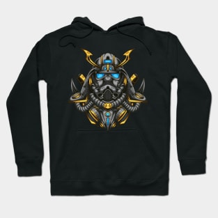 Silver Galaxy Warrior Hoodie